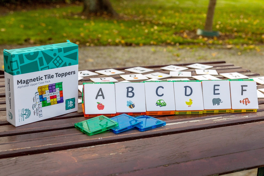 Alphabet Tile Toppers