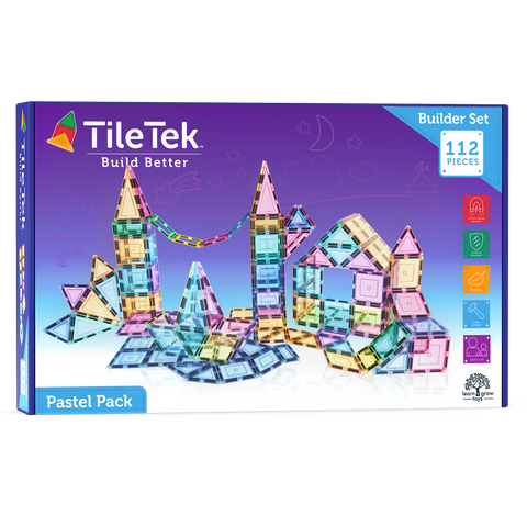 112 Piece Pastel Builder Set