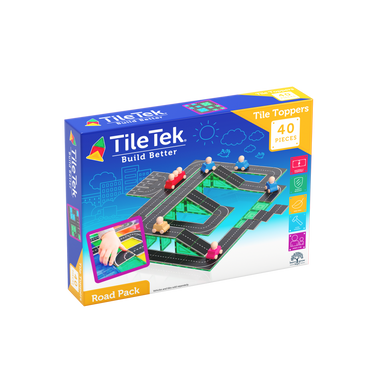 TileTek Road Pack toy set packaging on a white background