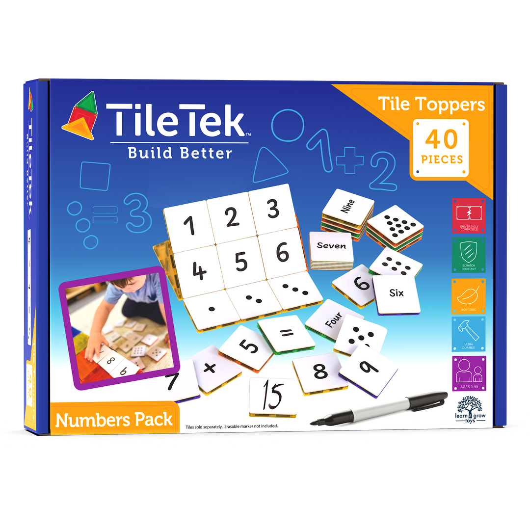 40 Piece Tile Topper - Number Pack