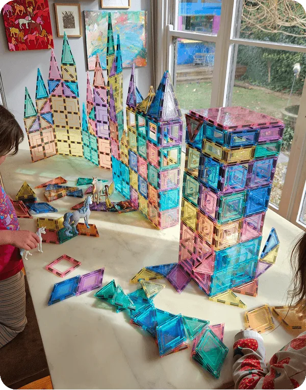 112 Piece Pastel Builder Set